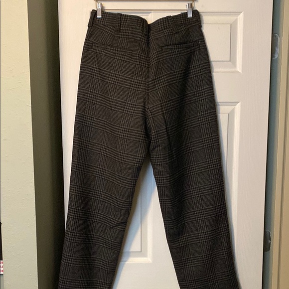 Madewell Baggy Straight Wool-Blend Pants - Picture 7 of 7